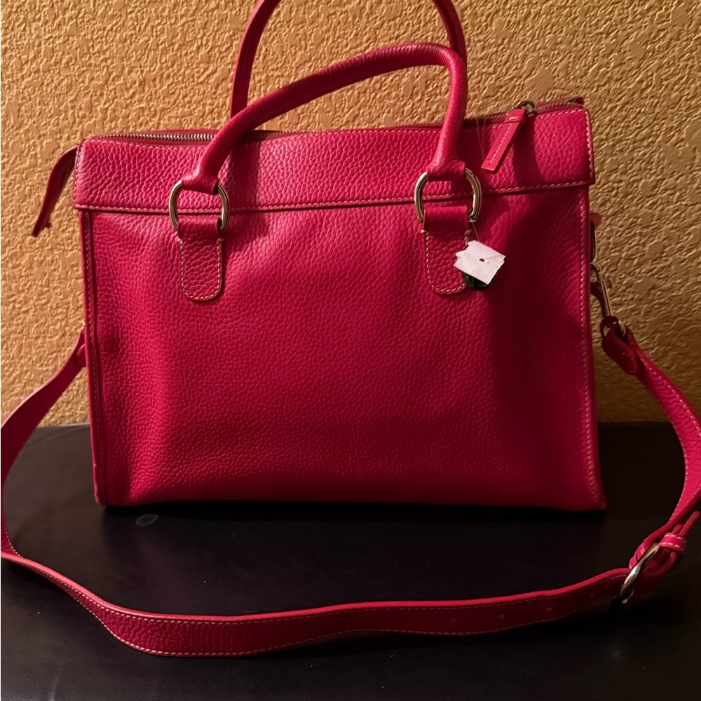 Dooney and Bourke Red Handbag - Picture 3 of 4